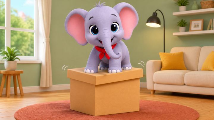 On the box. 在盒子上。