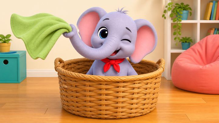 In the basket. 在篮子里。