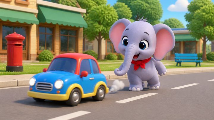 Go, car! 汽车,走啦!