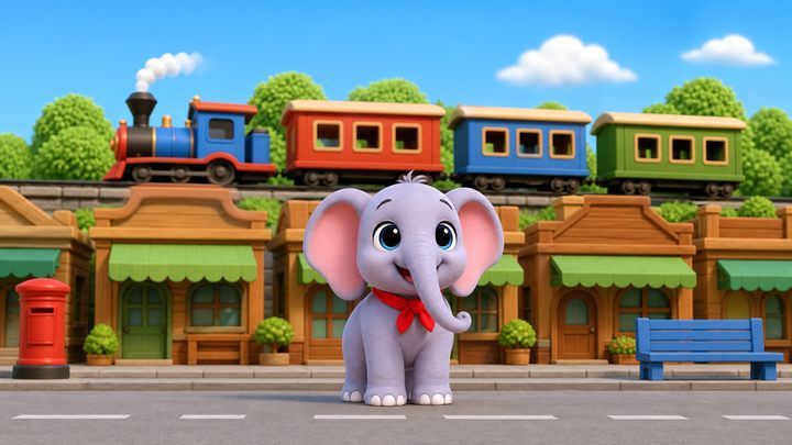 Go, train! 火车,走啦!