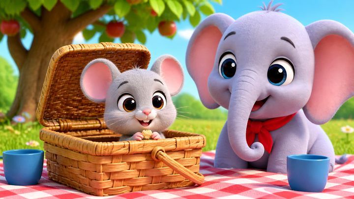 My friend mouse. 我的朋友老鼠。