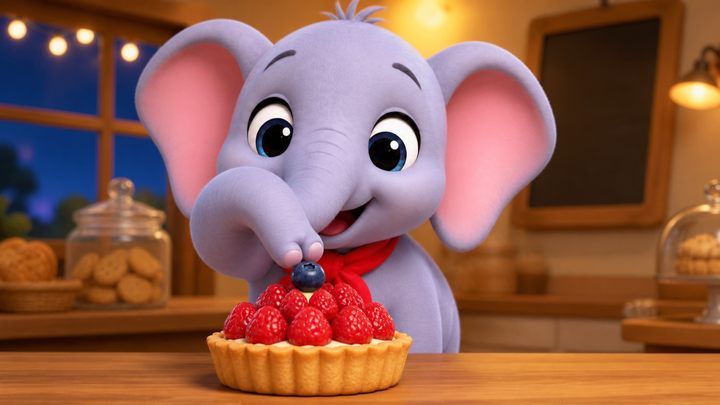 One more berry! 再来一颗莓果!