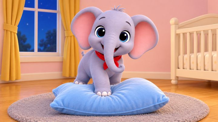 A soft pillow. 一个软软的枕头。