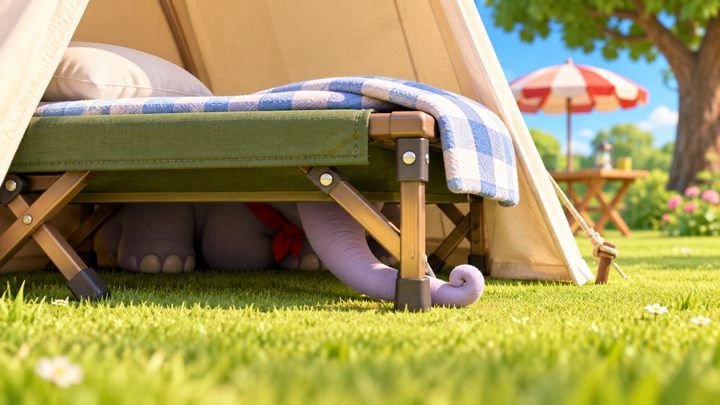 Under the bed. 在床下面。