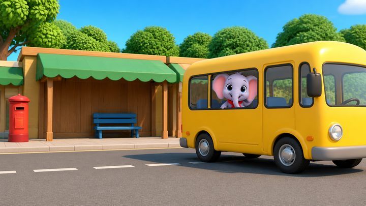 Go, bus! 公交车,走啦!
